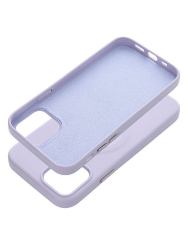 Etui Roar Leather Mag Case - pour iPhone 12 Violet