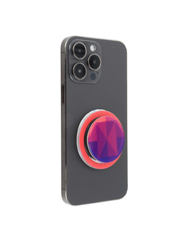 Roar Acrylic Pop Tok compatible avec MagSafe - Violet/Rouge