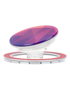 Roar Acrylic Pop Tok compatible avec MagSafe - Violet/Rouge 2