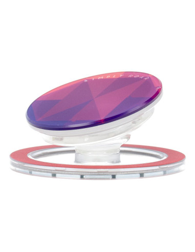 Roar Acrylic Pop Tok compatible avec MagSafe - Violet/Rouge