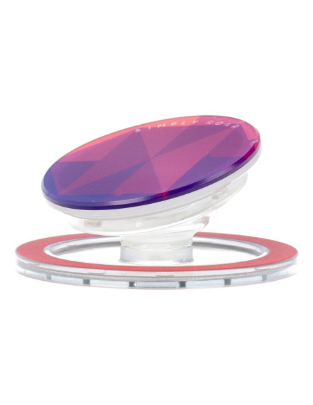 Roar Acrylic Pop Tok compatible avec MagSafe - Violet/Rouge