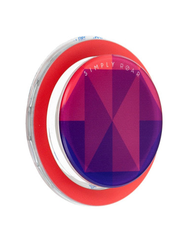 Roar Acrylic Pop Tok compatible avec MagSafe - Violet/Rouge