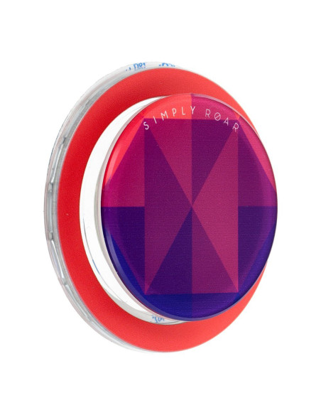 Roar Acrylic Pop Tok compatible avec MagSafe - Violet/Rouge