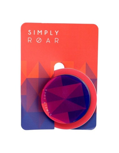 Roar Acrylic Pop Tok compatible avec MagSafe - Violet/Rouge