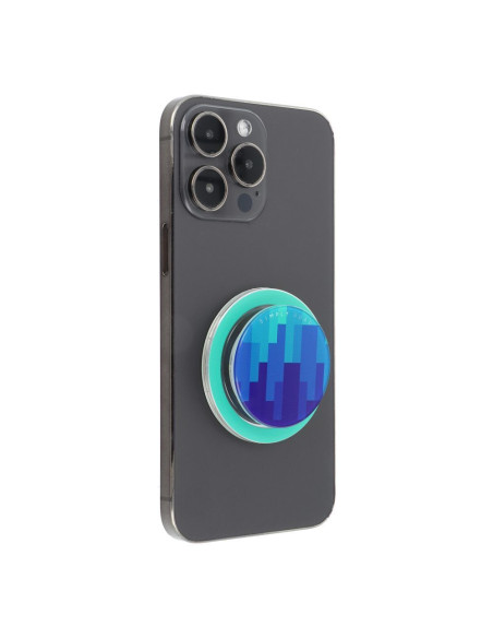 Roar Acrylic Pop Tok compatible avec MagSafe - Bleu foncé