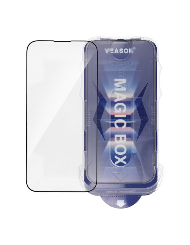 6D Pro Veason Easy-Install Glass - for Iphone 15 Pro black
