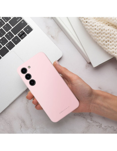 Roar Cloud-Skin Case - pour Samsung Galaxy A34 5G Rose clair