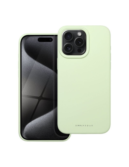 Roar Cloud-Skin Case - pour iPhone 15 Pro Max Vert clair