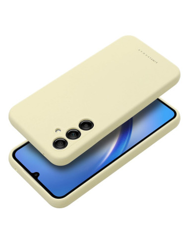 Roar Cloud-Skin Case - pour Samsung Galaxy A34 5G Jaune clair