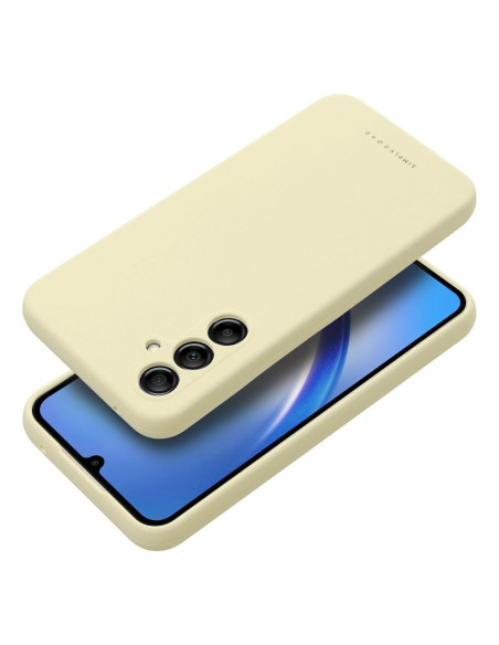 Roar Cloud-Skin Case - pour Samsung Galaxy A34 5G Jaune clair
