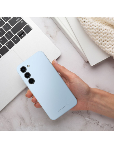 Roar Cloud-Skin Case - pour Samsung Galaxy A34 5G Bleu Clair