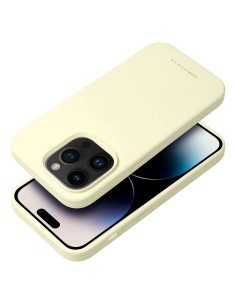 Roar Cloud-Skin Case - pour iPhone 15 Pro Jaune clair