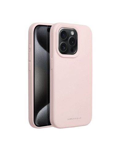 Roar Cloud-Skin Case - pour iPhone 15 Pro Rose clair