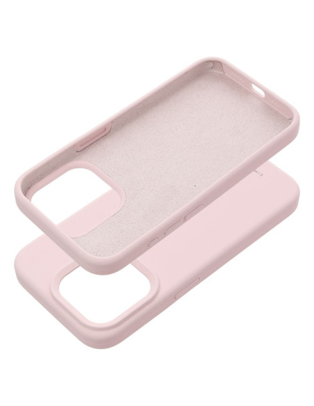Roar Cloud-Skin Case - pour iPhone 15 Pro Rose clair