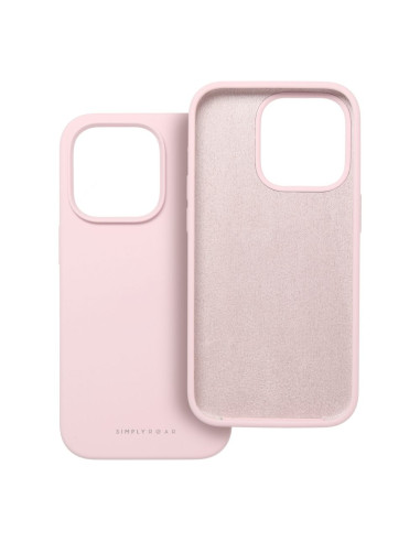 Roar Cloud-Skin Case - pour iPhone 15 Pro Rose clair