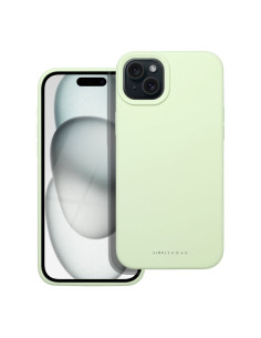 Roar Cloud-Skin Case - pour iPhone 15 Plus Vert clair