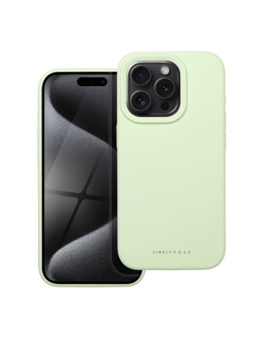 Roar Cloud-Skin Case - pour iPhone 15 Pro Vert clair