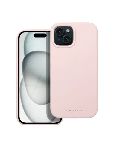 Roar Cloud-Skin Case - pour iPhone 15 Rose clair
