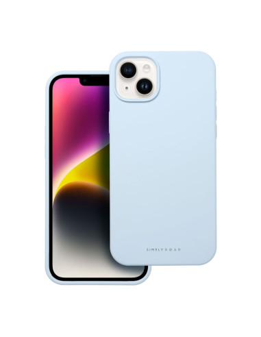 Roar Cloud-Skin Case - pour iPhone 14 Plus Bleu Clair