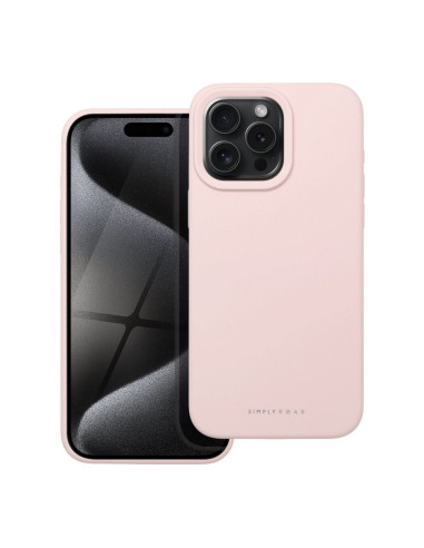 Roar Cloud-Skin Case - pour iPhone 15 Pro Max Rose clair
