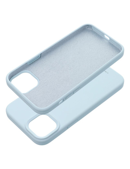 Roar Cloud-Skin Case - pour iPhone 15 Plus Bleu Clair