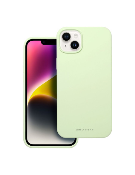 Roar Cloud-Skin Case - pour iPhone 14 Plus Vert clair