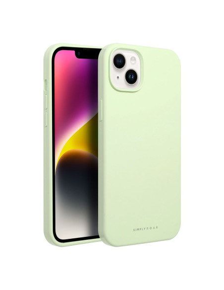 Roar Cloud-Skin Case - pour iPhone 14 Plus Vert clair