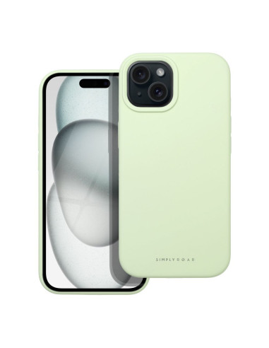 Roar Cloud-Skin Case - pour iPhone 15 Vert clair