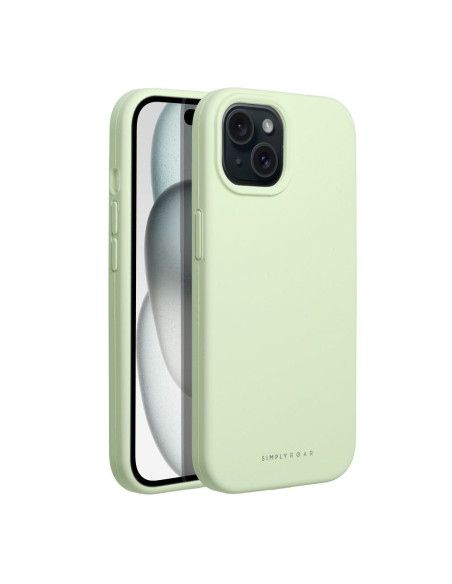 Roar Cloud-Skin Case - pour iPhone 15 Vert clair