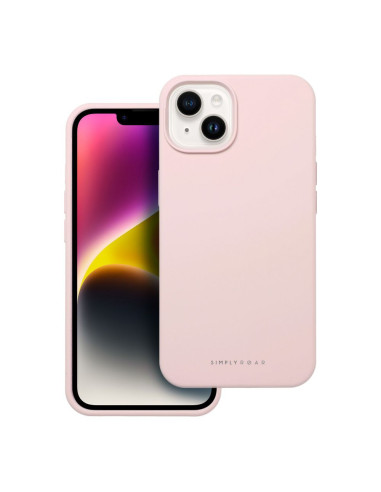 Roar Cloud-Skin Case - pour iPhone 14 Rose clair