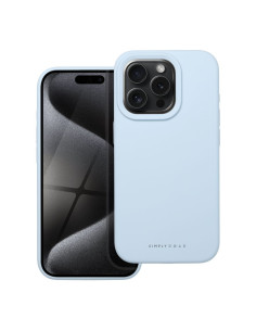 Roar Cloud-Skin Case - pour iPhone 15 Pro Bleu Clair