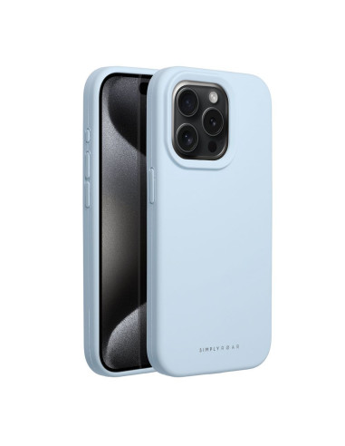Roar Cloud-Skin Case - pour iPhone 15 Pro Bleu Clair