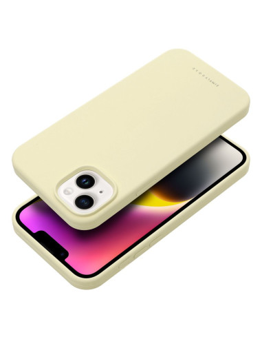 Roar Cloud-Skin Case - pour iPhone 14 Jaune clair