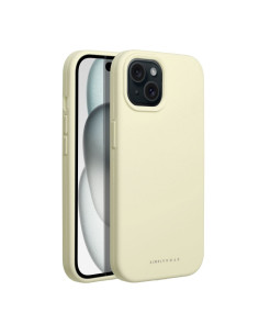 Roar Cloud-Skin Case - pour iPhone 15 Jaune clair 2