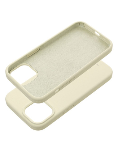 Roar Cloud-Skin Case - pour iPhone 15 Jaune clair