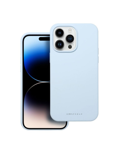 Roar Cloud-Skin Case - pour iPhone 14 Pro Max Bleu Clair
