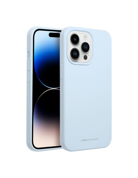 Roar Cloud-Skin Case - pour iPhone 14 Pro Max Bleu Clair