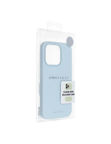Roar Cloud-Skin Case - pour iPhone 14 Pro Bleu Clair