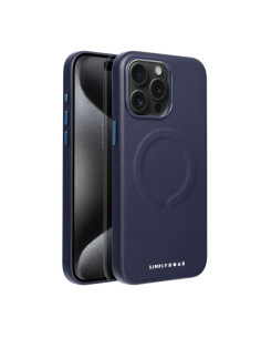 Etui Roar Leather Mag Case - pour iPhone 15 Pro Max navy 2