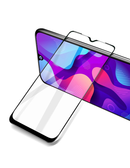 Verre céramique 5D Full Glue - pour iPhone 15 Pro Max noir