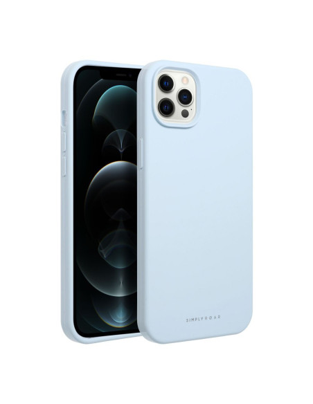 Roar Cloud-Skin Case - pour iPhone 12 Pro Bleu Clair