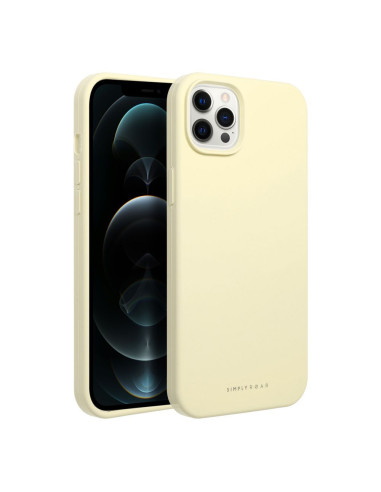 Roar Cloud-Skin Case - pour iPhone 12 Pro Jaune clair