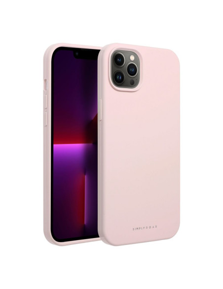 Roar Cloud-Skin Case - pour iPhone 13 Pro Max Rose clair