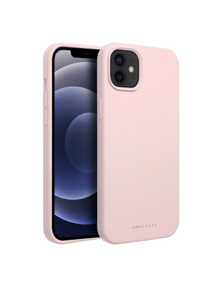 Roar Cloud-Skin Case - pour iPhone 12 Rose clair