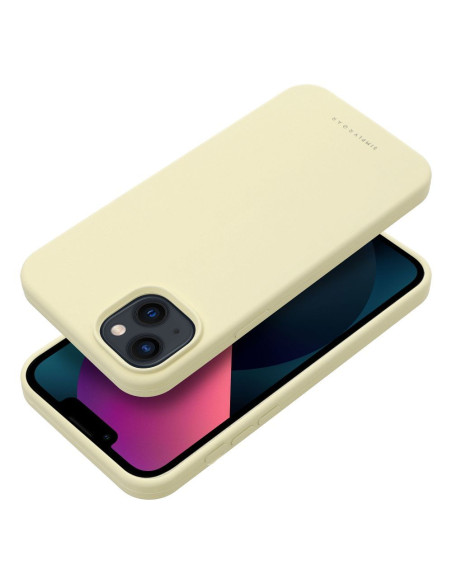 Roar Cloud-Skin Case - pour iPhone 13 Jaune clair