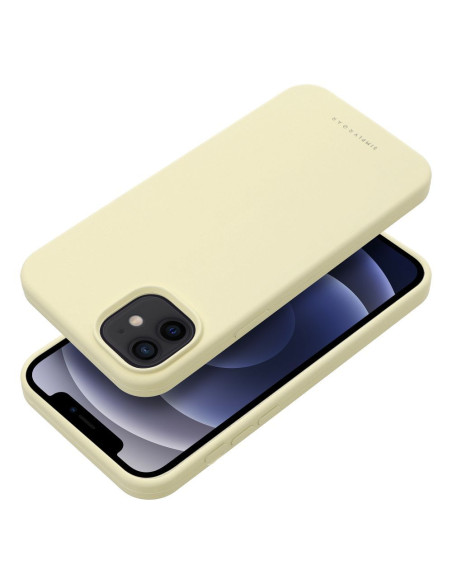 Roar Cloud-Skin Case - pour iPhone 12 Jaune clair
