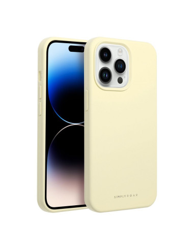 Roar Cloud-Skin Case - pour iPhone 14 Pro Max Jaune clair