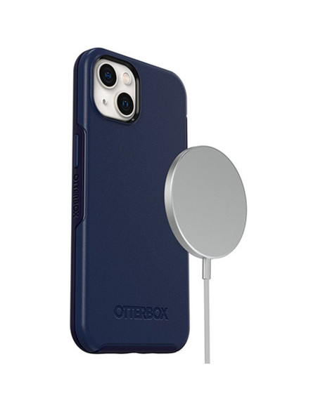 Coque OtterBox Symmetry Plus MagSafe pour iPhone 13 bleu marine