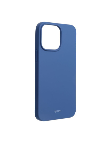 Roar Colorful Jelly Coque - pour iPhone 14 Pro Max Bleu marine