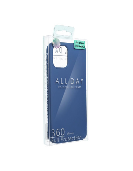 Roar Colorful Jelly Coque - pour iPhone 14 Pro Max Bleu marine